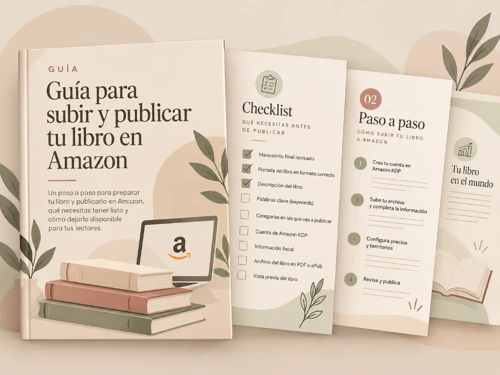 Guía para subir y publicar tu libro en Amazon
